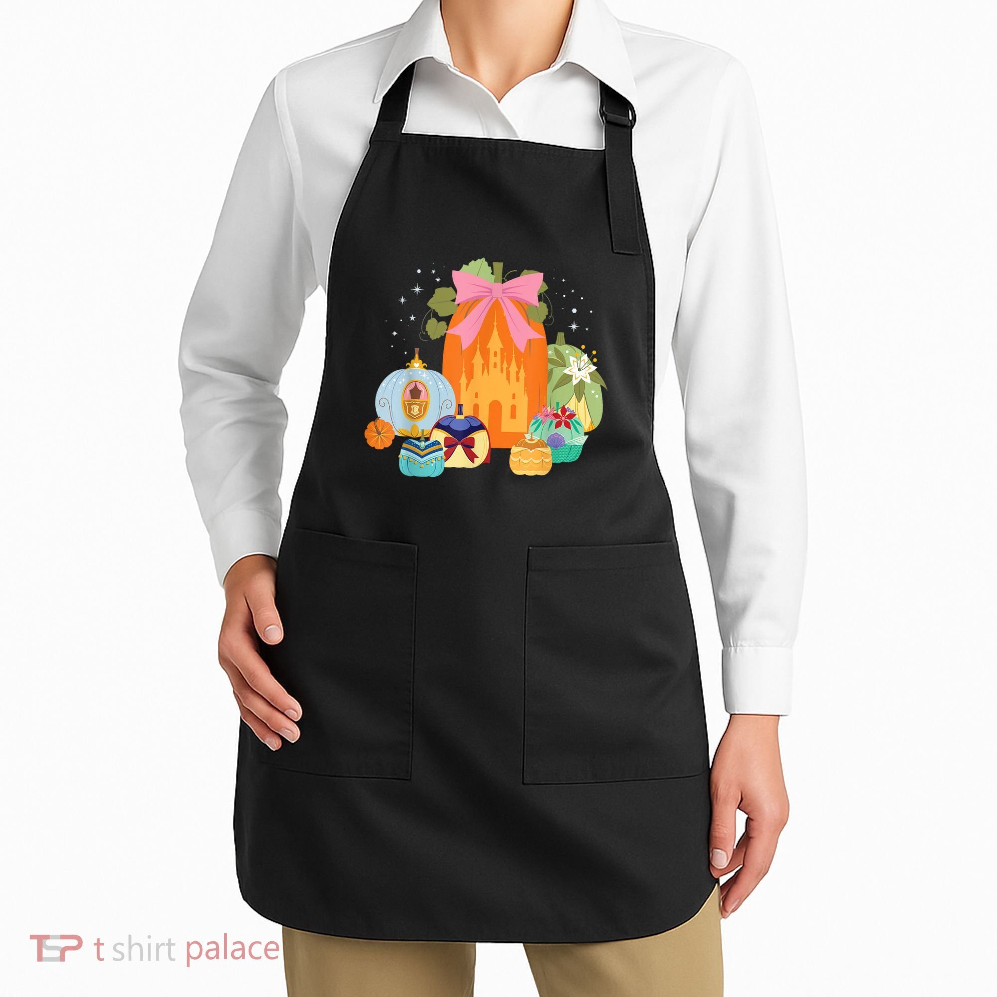 Princess Pumpkins Fall Princesses And Pumpkin Castle Apron