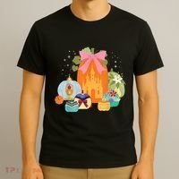 Princess Pumpkins Fall Princesses And Pumpkin Castle T-Shirt thumb 3