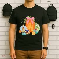 Princess Pumpkins Fall Princesses And Pumpkin Castle T-Shirt thumb 6
