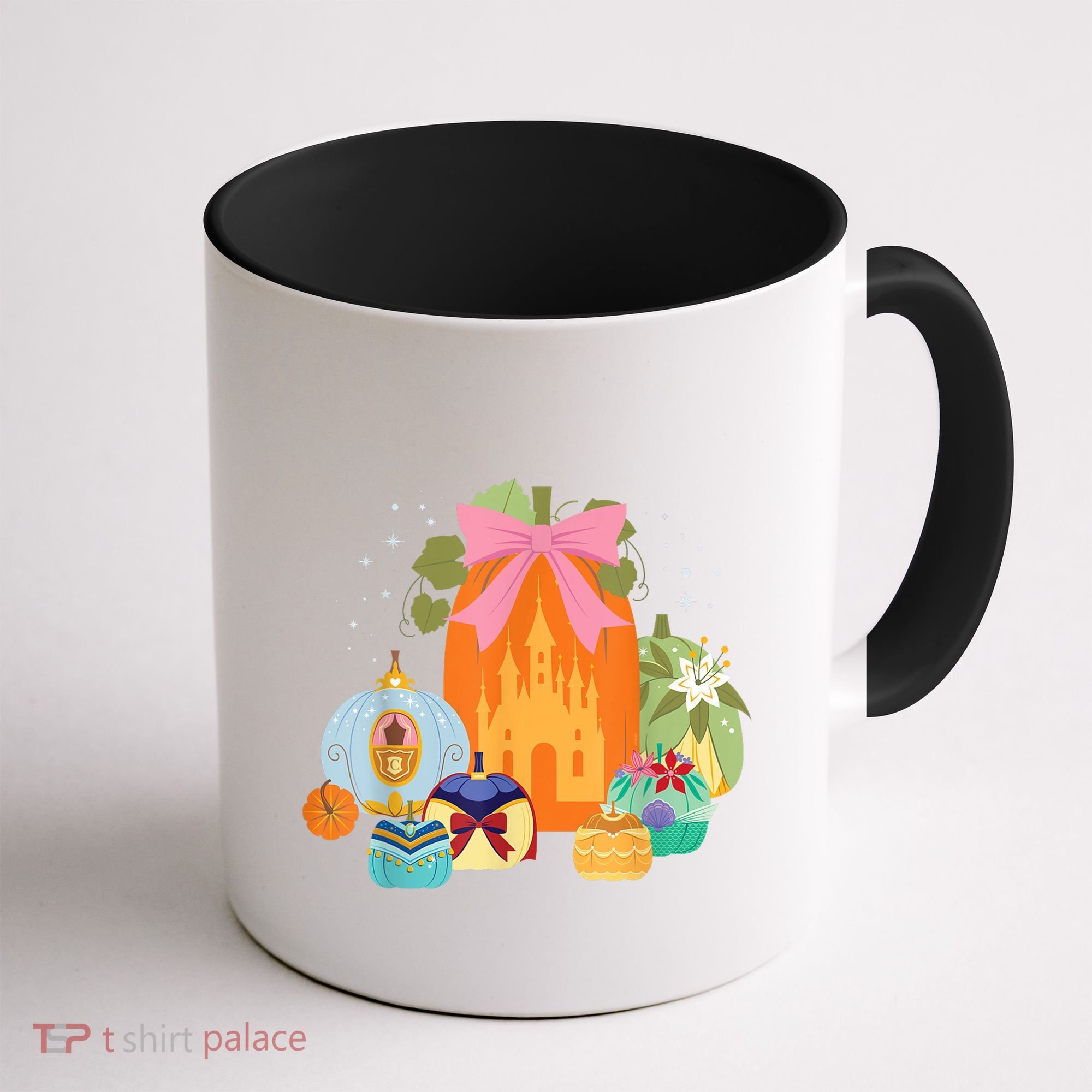 Princess Pumpkins Fall Princesses And Pumpkin Castle Coffee Mug
