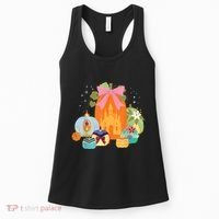 Princess Pumpkins Fall Princesses And Pumpkin Castle Women's Tank Top thumb 0