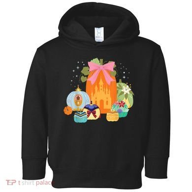 Princess Pumpkins Fall Princesses And Pumpkin Castle Toddler Hoodie