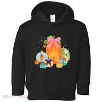 Princess Pumpkins Fall Princesses And Pumpkin Castle Toddler Hoodie thumb 0