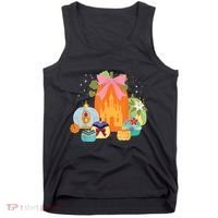 Princess Pumpkins Fall Princesses And Pumpkin Castle Tank Top thumb 0