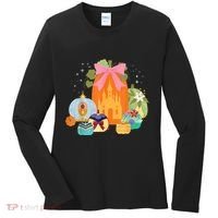 Princess Pumpkins Fall Princesses And Pumpkin Castle Women's Long Sleeve Shirt thumb 0