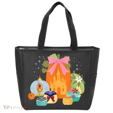 Princess Pumpkins Fall Princesses And Pumpkin Castle Tote Bag