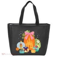 Princess Pumpkins Fall Princesses And Pumpkin Castle Tote Bag thumb 0