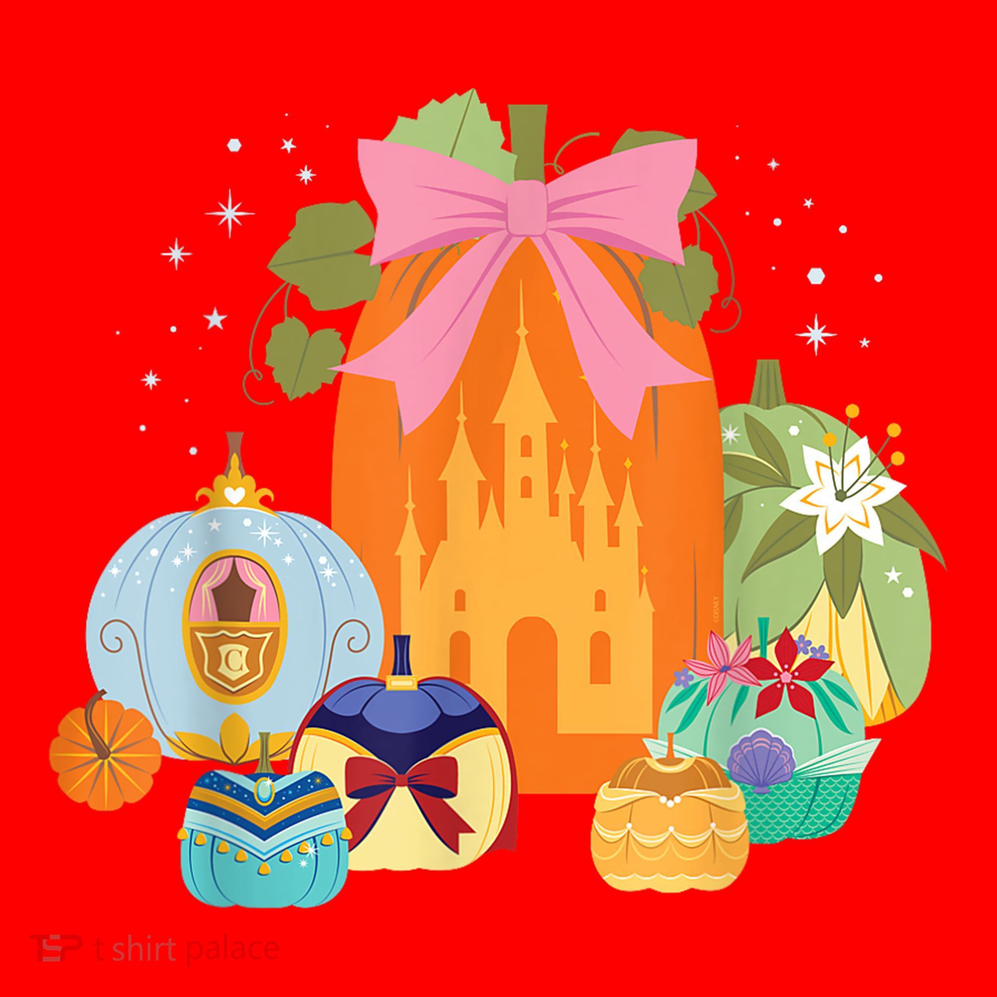 Princess Pumpkins Fall Princesses And Pumpkin Castle Santa Hat