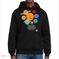 Pluto Planegift Funny Cartoon Planets Never Forget Pluto Gift District V.I.T. Heavyweight Hoodie thumb 0