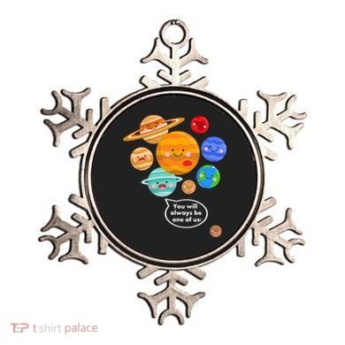 Pluto Planegift Funny Cartoon Planets Never Forget Pluto Gift Ornament