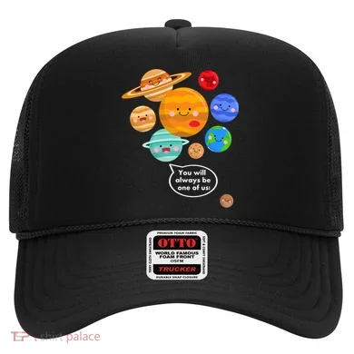 Pluto Planegift Funny Cartoon Planets Never Forget Pluto Gift Hat