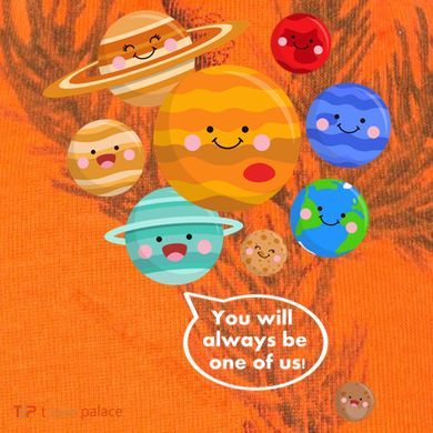 Pluto Planegift Funny Cartoon Planets Never Forget Pluto Gift Kati Licensed 12" Camo Cuffed Beanie