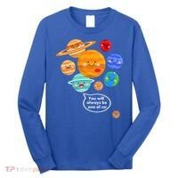 Pluto Planegift Funny Cartoon Planets Never Forget Pluto Gift Long Sleeve Shirt thumb 0