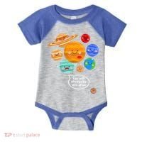 Pluto Planegift Funny Cartoon Planets Never Forget Pluto Gift Infant Baby Jersey Bodysuit thumb 0