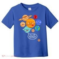 Pluto Planegift Funny Cartoon Planets Never Forget Pluto Gift Toddler T-Shirt thumb 0