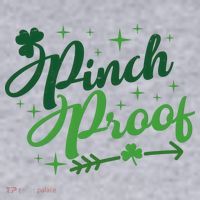 Pinch Proof Funny St Patrick's Day Holiday Women's Sweatshirt thumb 2