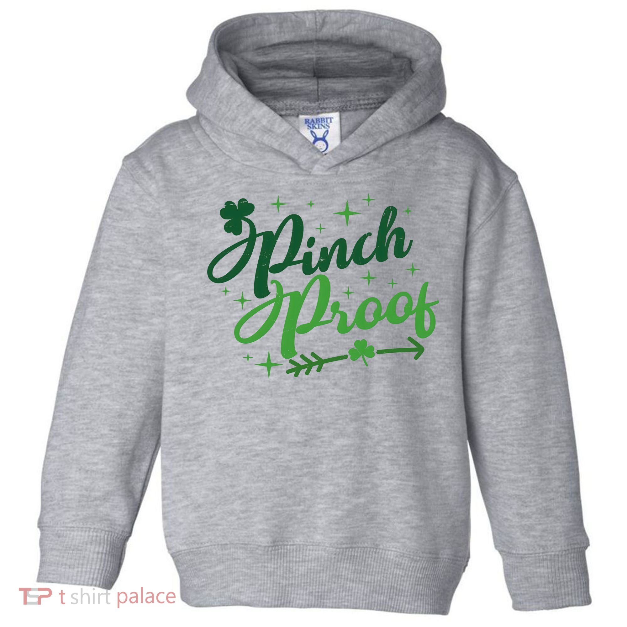 Pinch Proof Funny St Patrick's Day Holiday Toddler Hoodie