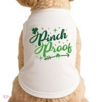 Pinch Proof Funny St Patrick's Day Holiday Doggie Tank thumb 0
