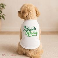 Pinch Proof Funny St Patrick's Day Holiday Doggie Tank thumb 2