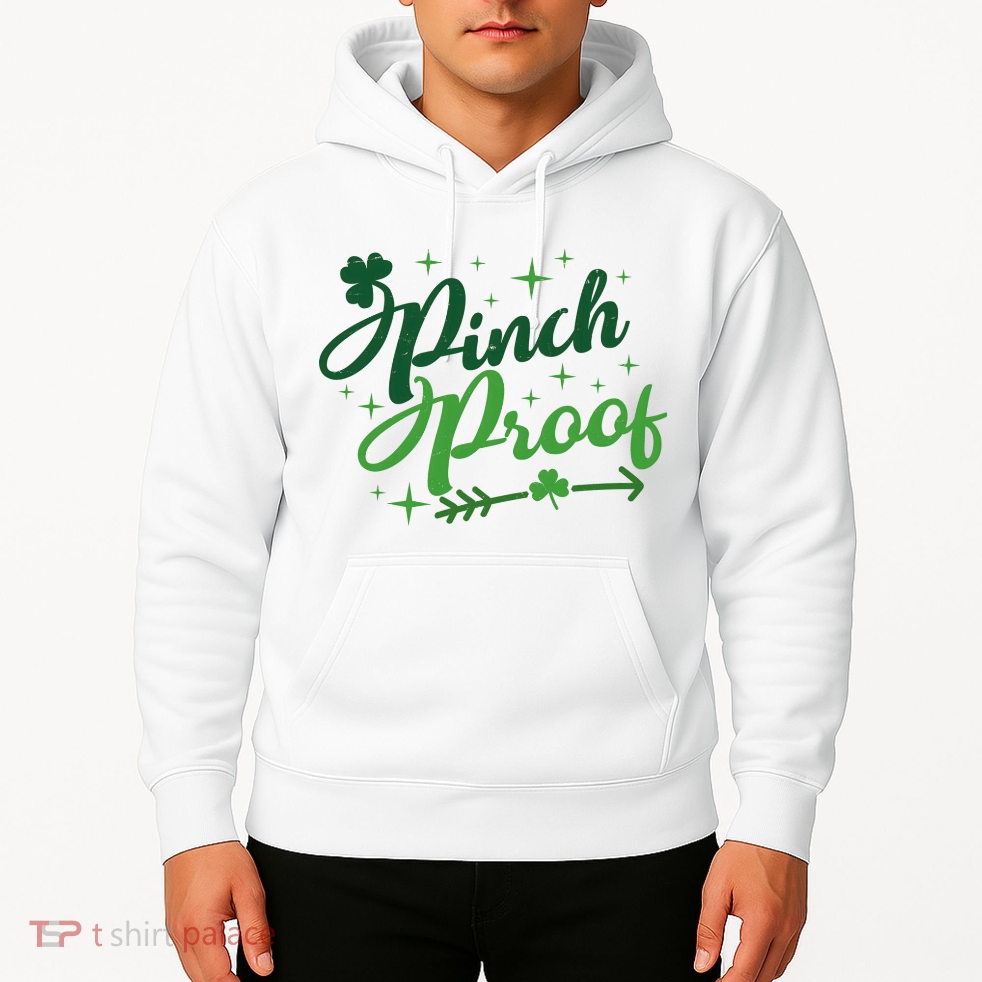 Pinch Proof Funny St Patrick's Day Holiday Hoodie