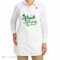 Pinch Proof Funny St Patrick's Day Holiday Apron thumb 2