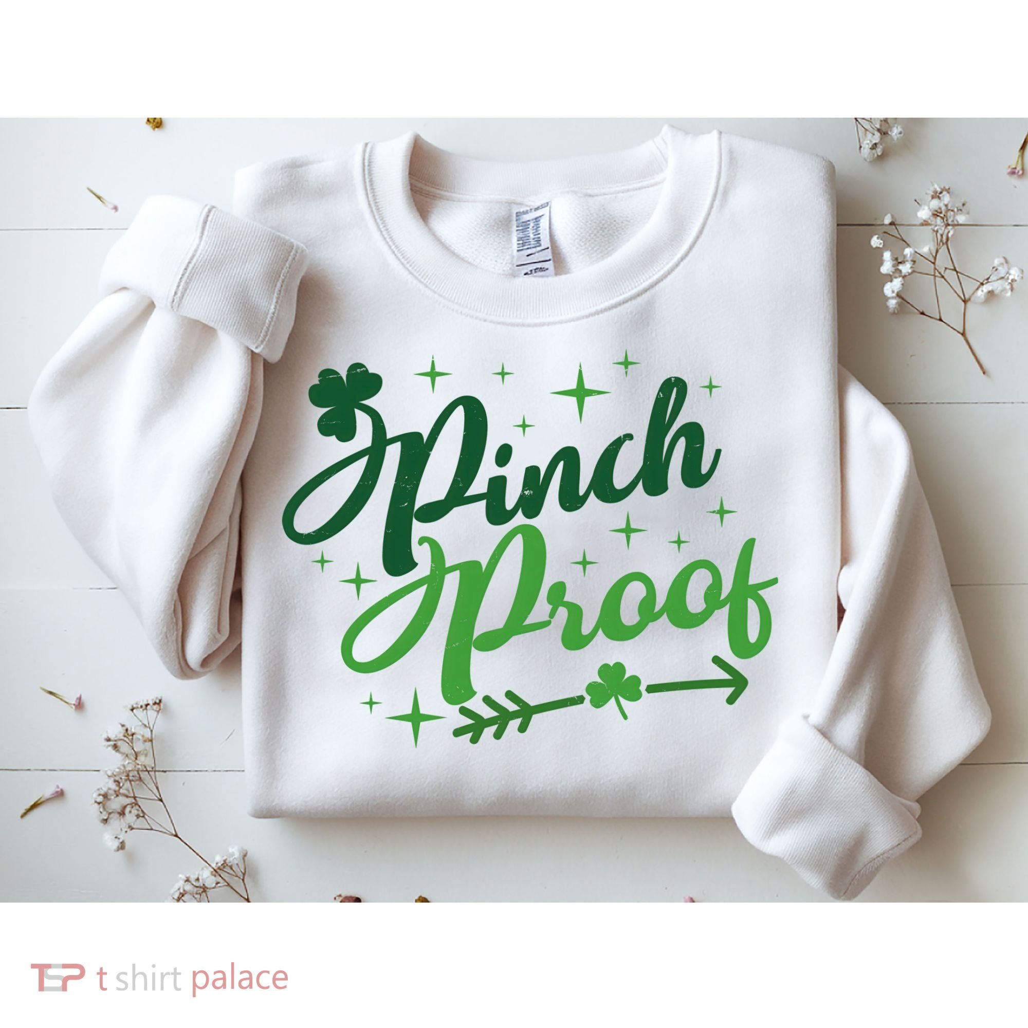 Pinch Proof Funny St Patrick's Day Holiday Sweatshirt