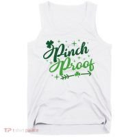 Pinch Proof Funny St Patrick's Day Holiday Tank Top thumb 0