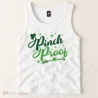 Pinch Proof Funny St Patrick's Day Holiday Tank Top thumb 2