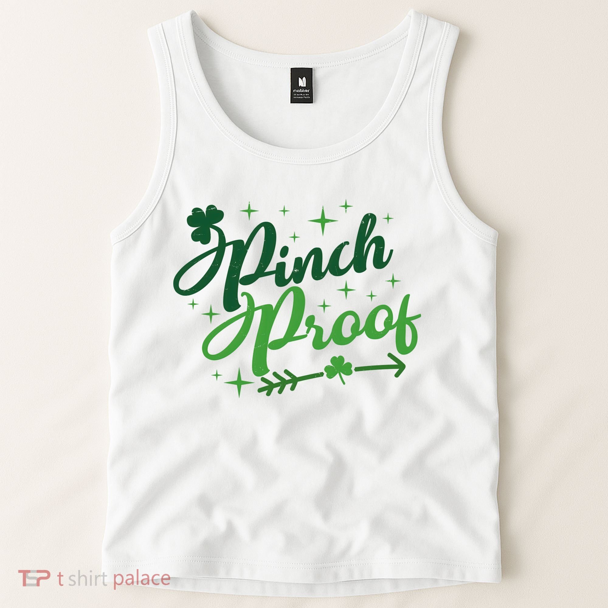 Pinch Proof Funny St Patrick's Day Holiday Tank Top
