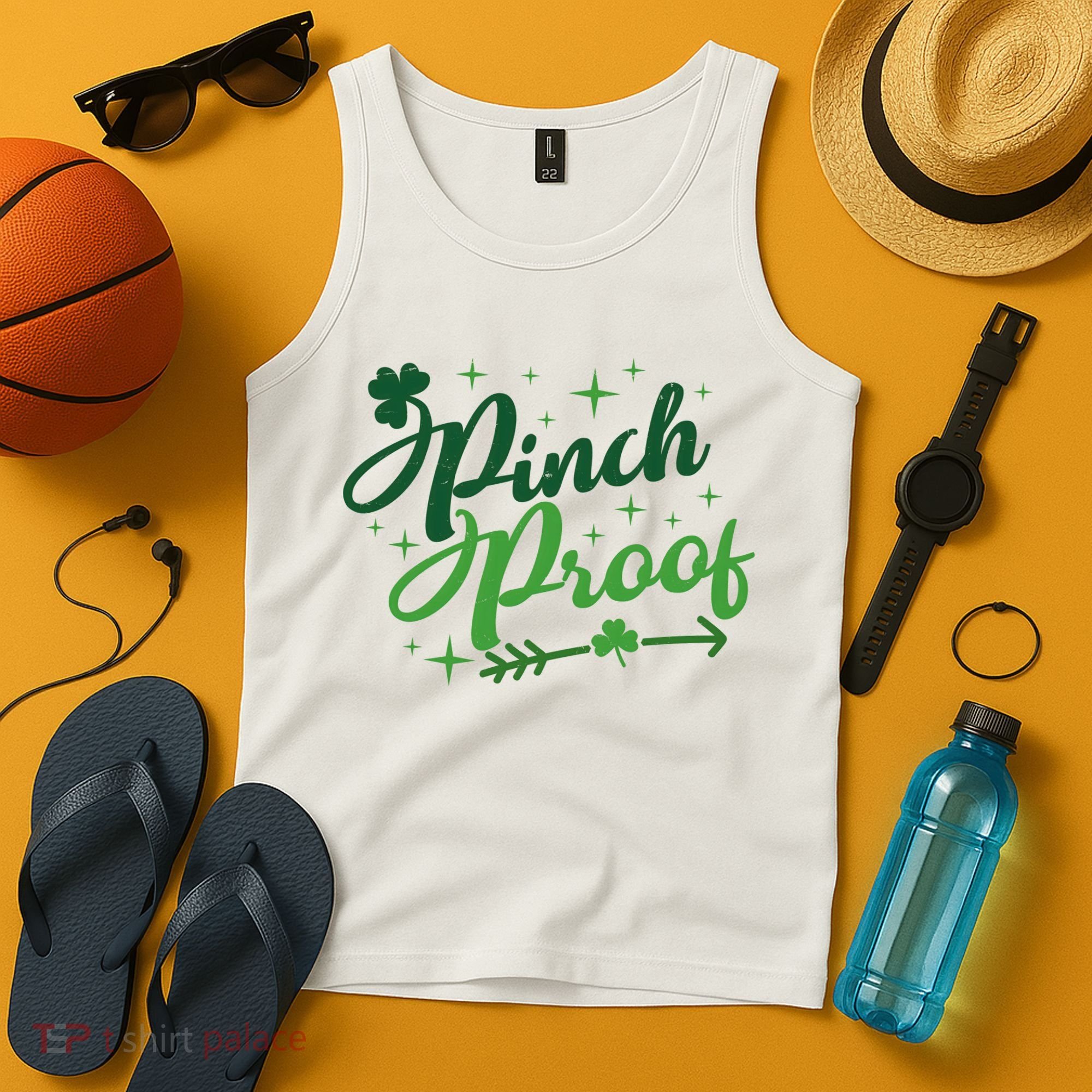 Pinch Proof Funny St Patrick's Day Holiday Tank Top