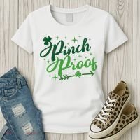 Pinch Proof Funny St Patrick's Day Holiday Women's T-Shirt thumb 3