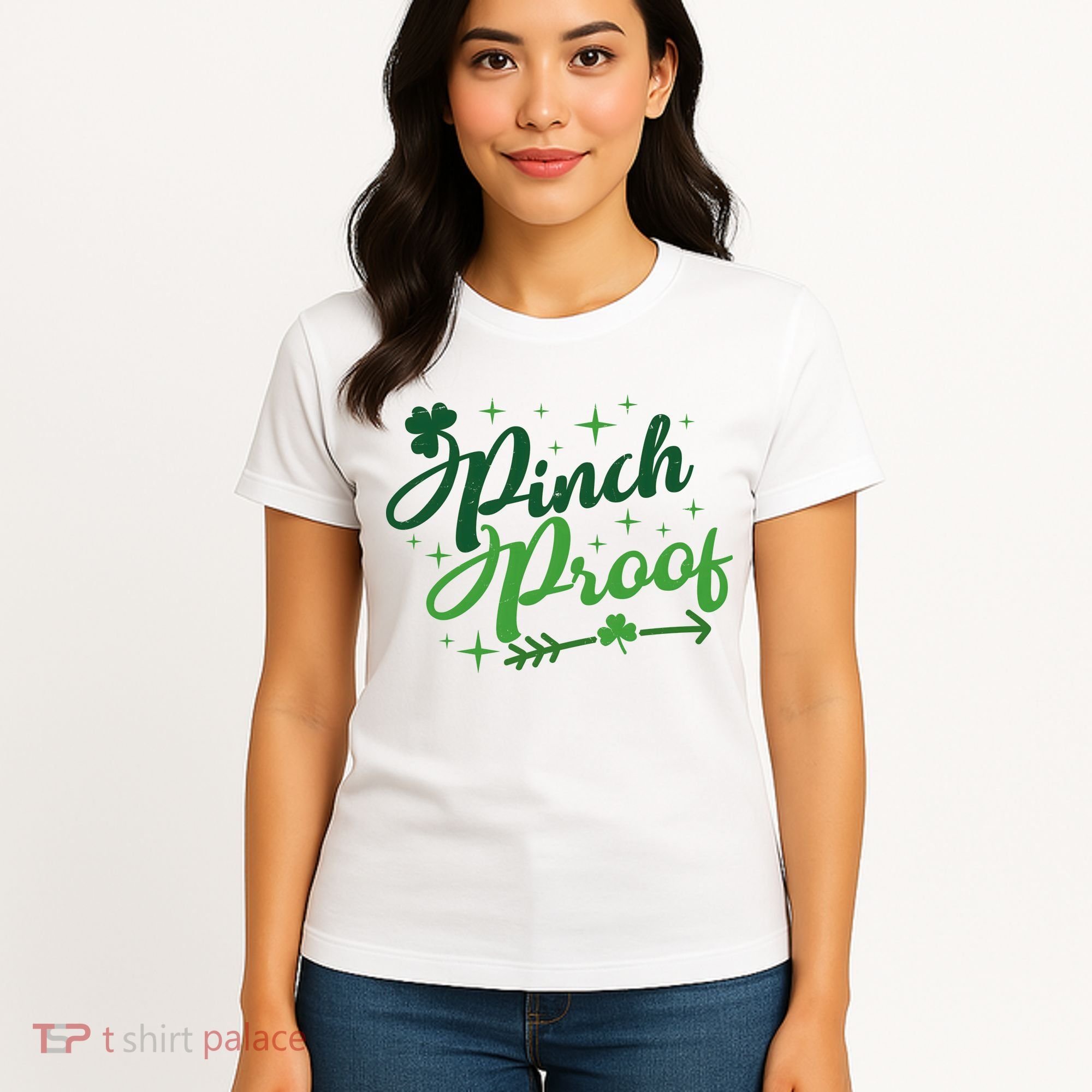 Pinch Proof Funny St Patrick's Day Holiday Women's T-Shirt