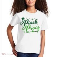 Pinch Proof Funny St Patrick's Day Holiday Kids T-Shirt thumb 2