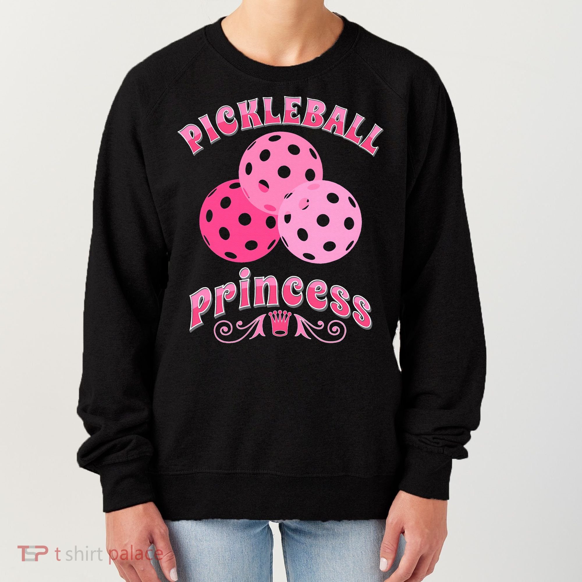 Pickleball Princess funny sport lover coach Women's Sweatshirt