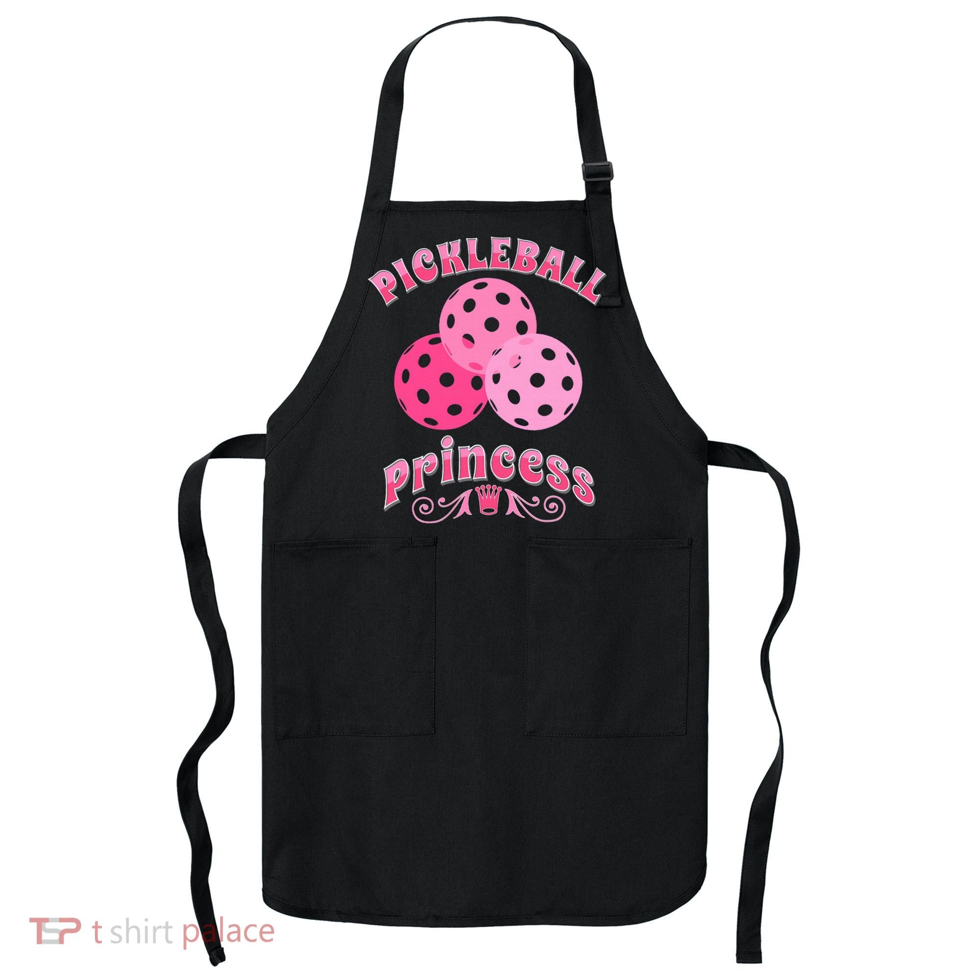Pickleball Princess funny sport lover coach Apron