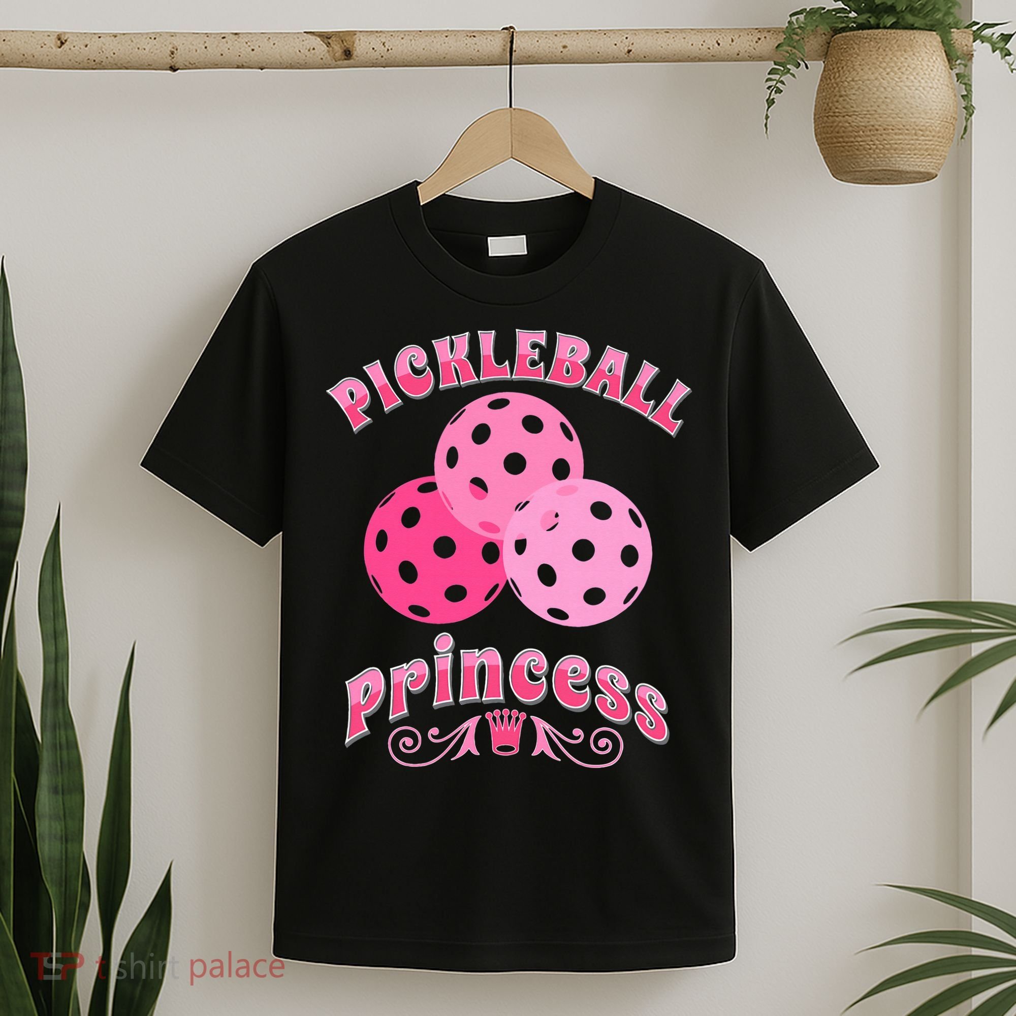 Pickleball Princess funny sport lover coach T-Shirt