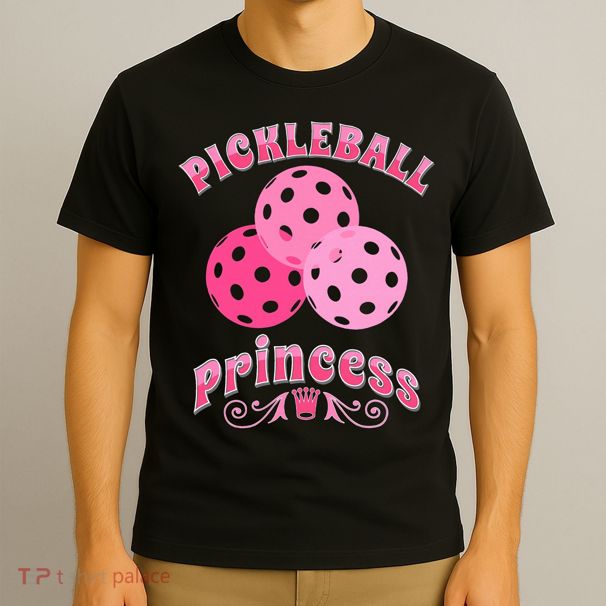Pickleball Princess funny sport lover coach T-Shirt