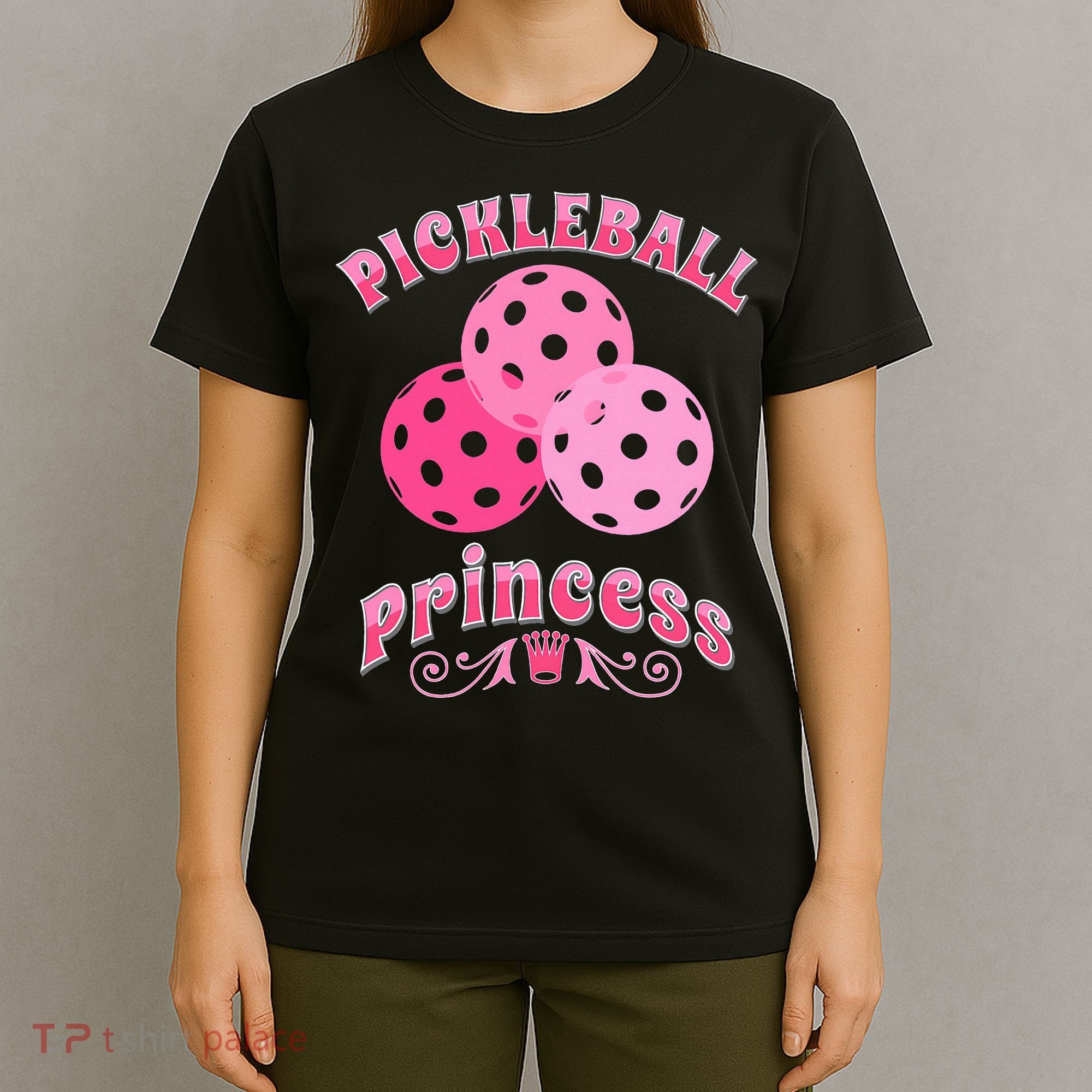 Pickleball Princess funny sport lover coach T-Shirt
