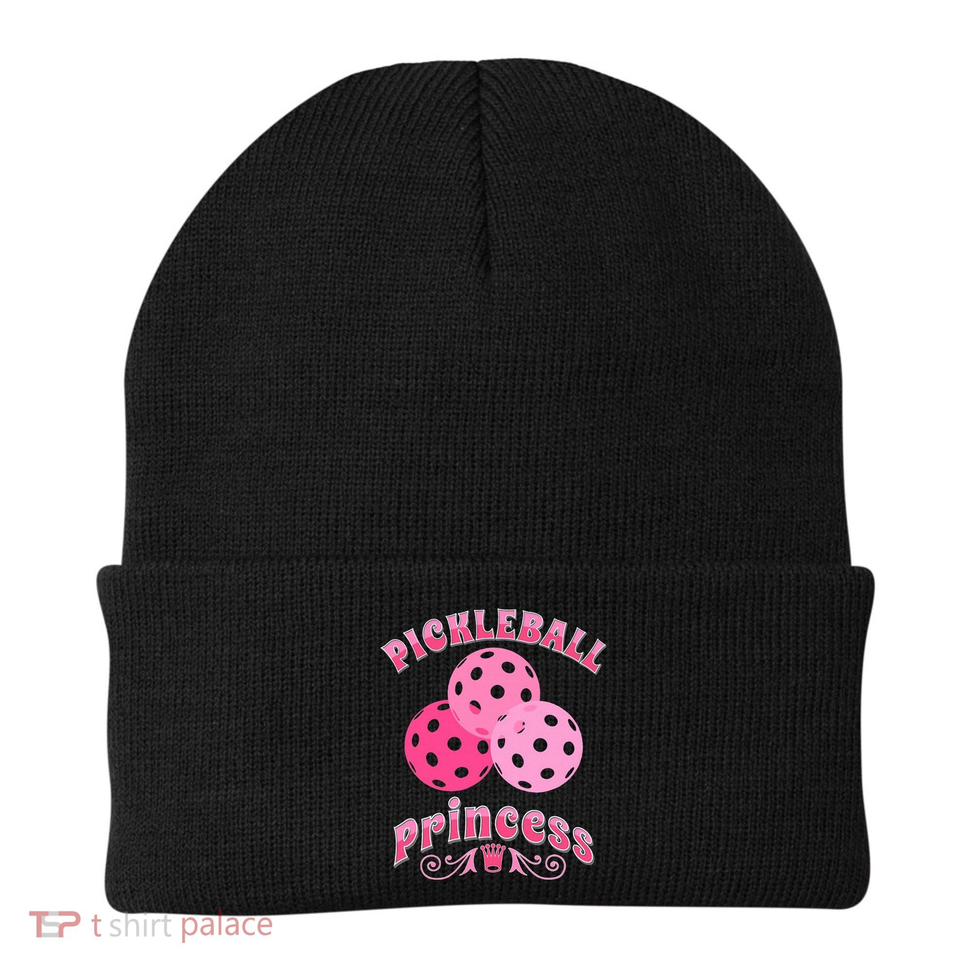 Pickleball Princess funny sport lover coach Beanie