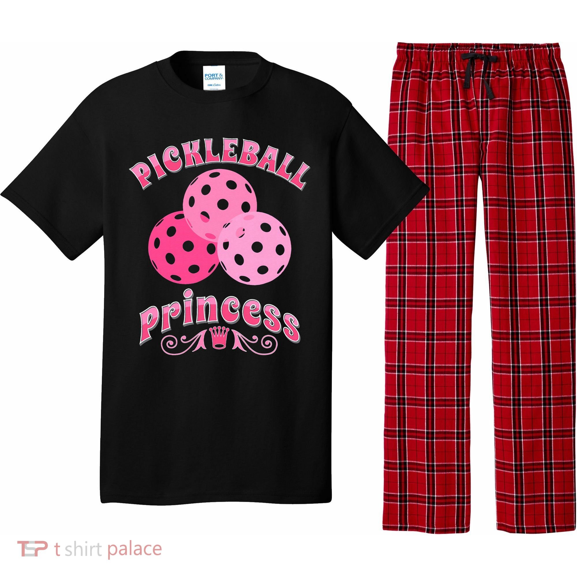 Pickleball Princess funny sport lover coach Pajama Set