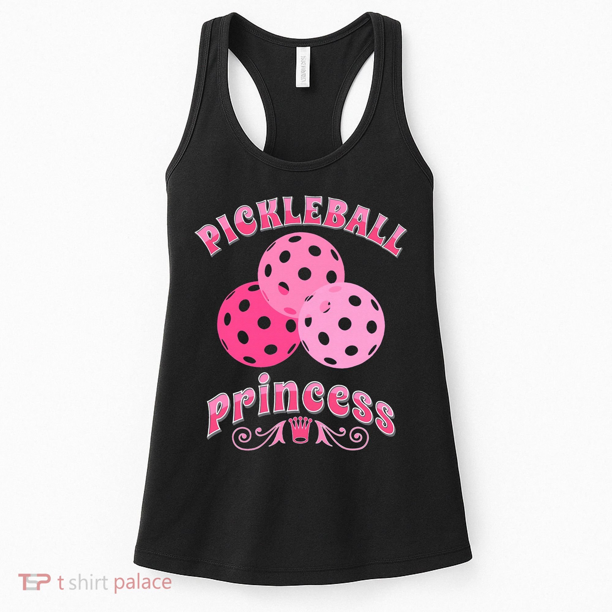 Pickleball Princess funny sport lover coach Women's Tank Top