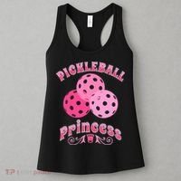 Pickleball Princess funny sport lover coach Women's Tank Top thumb 3