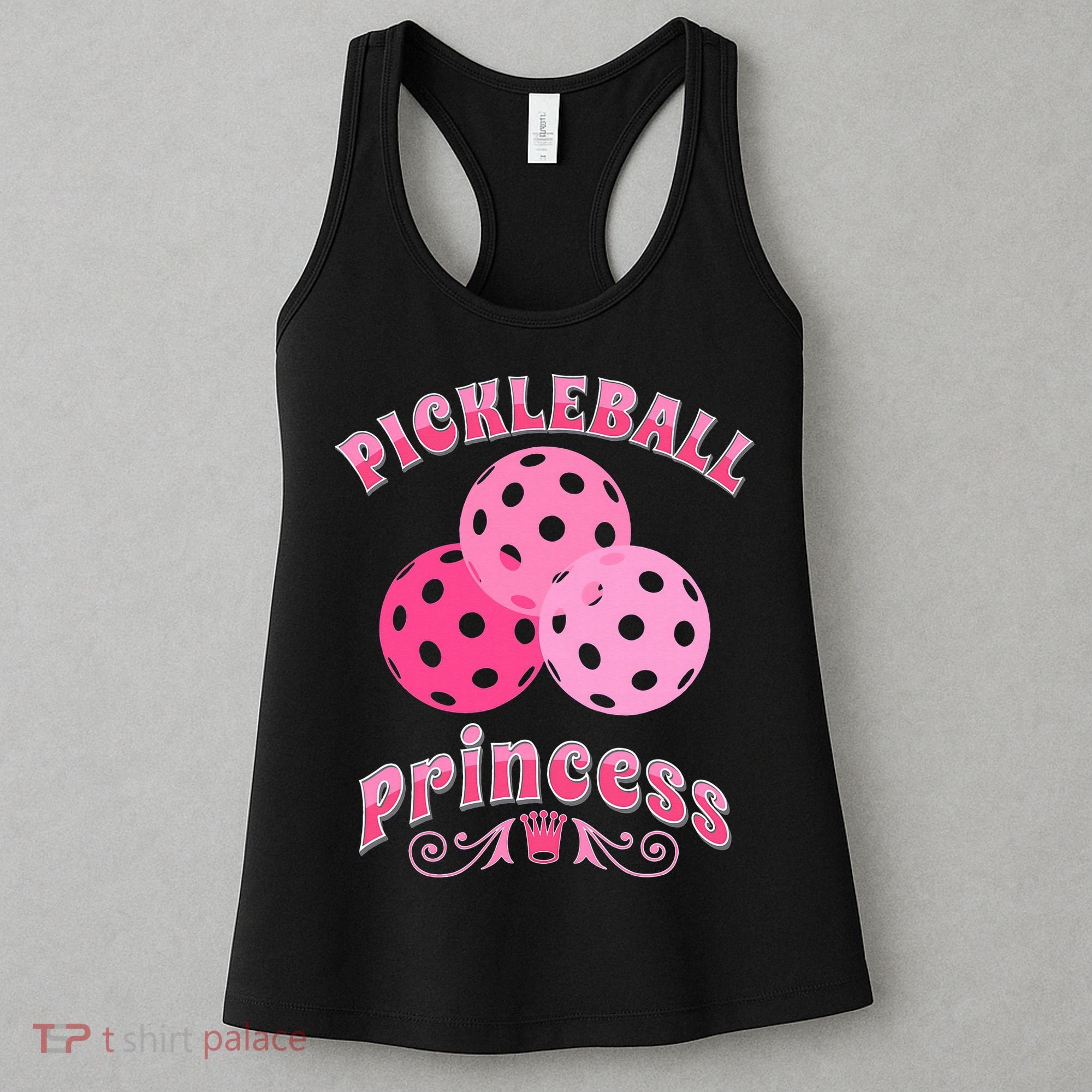 Pickleball Princess funny sport lover coach Women's Tank Top