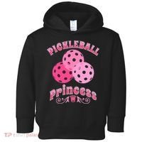 Pickleball Princess funny sport lover coach Toddler Hoodie thumb 0