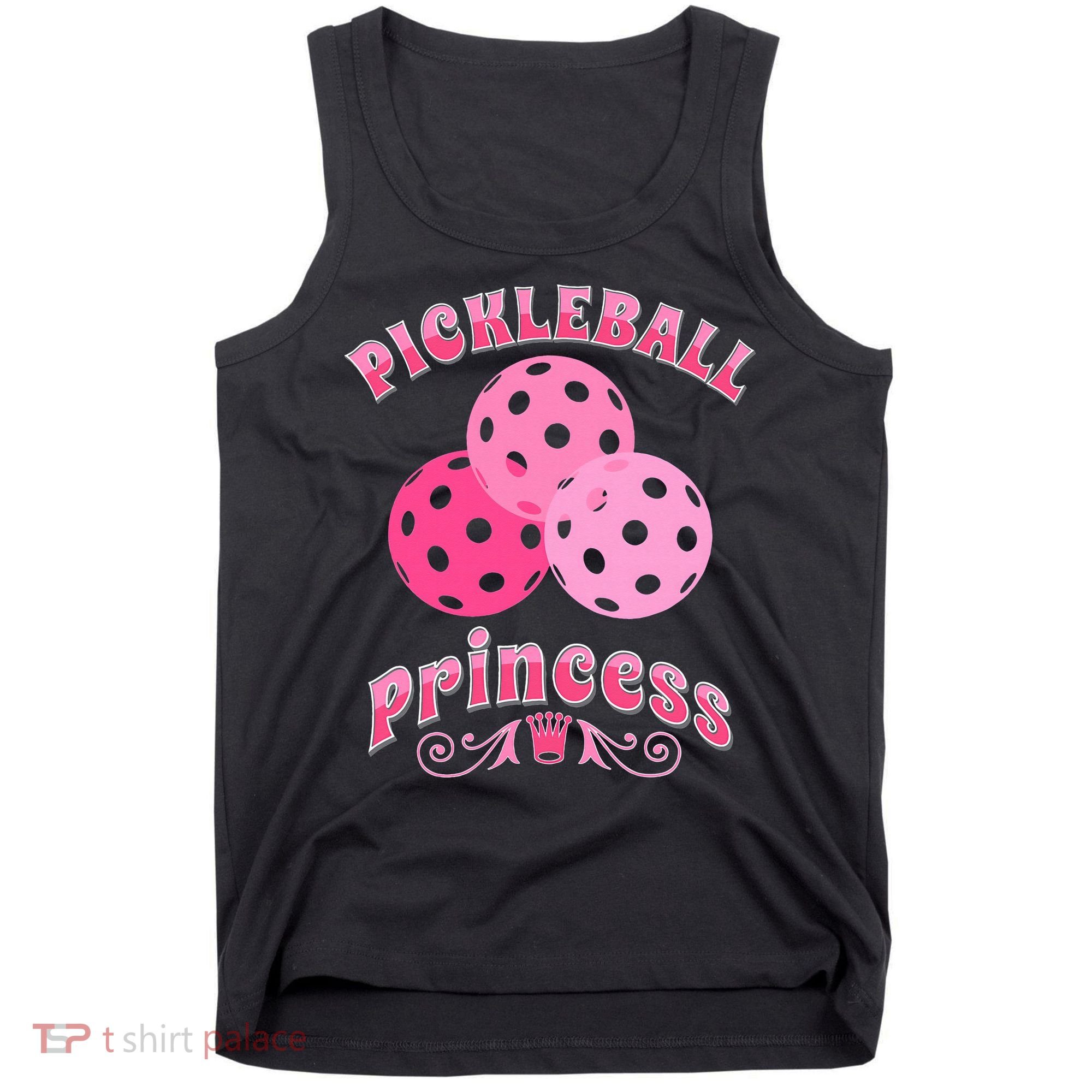 Pickleball Princess funny sport lover coach Tank Top