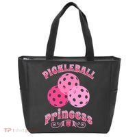 Pickleball Princess funny sport lover coach Tote Bag thumb 0