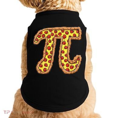 Pizza Pi Funny Pi day gift funny Pizza Doggie Tank
