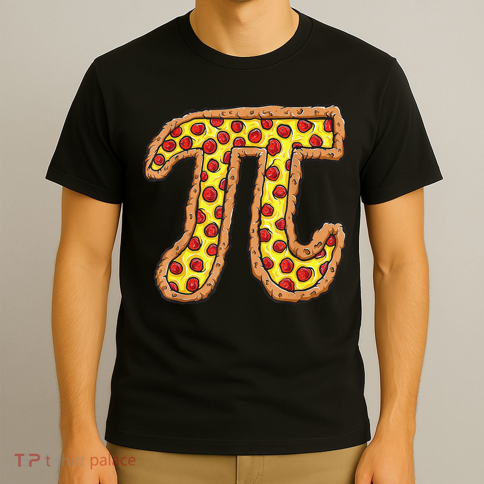 Pizza Pi Funny Pi day gift funny Pizza T-Shirt