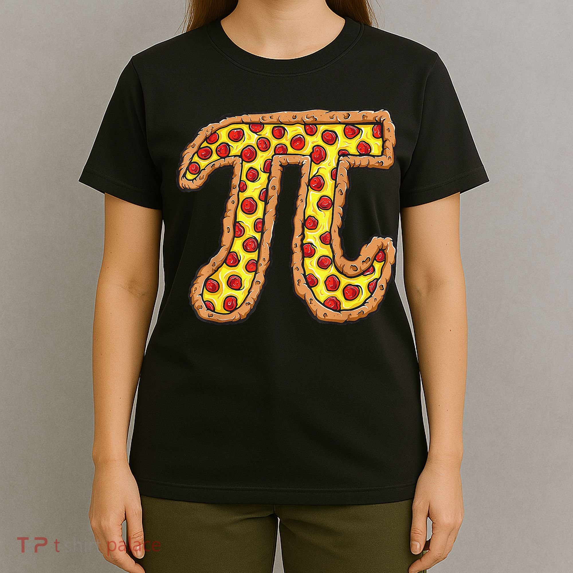 Pizza Pi Funny Pi day gift funny Pizza T-Shirt