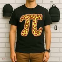 Pizza Pi Funny Pi day gift funny Pizza T-Shirt thumb 6